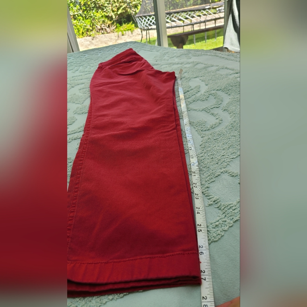 Deep Red Pants - Picture 5 of 5